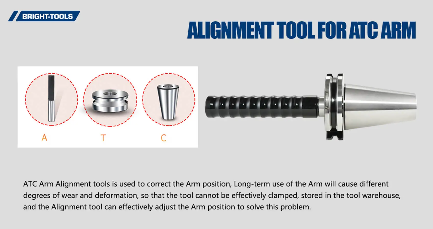 Инструмент для выравнивания держателя инструмента Atc Arm Of Sk30