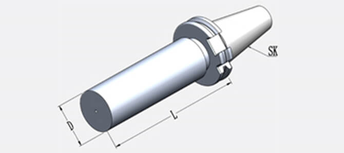 DIN 69871 Boring Bar Blank