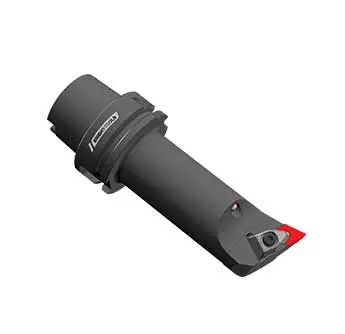 HSK-T Токарный инструмент DDQNR | DDQNL 107,5 °/55 °, длинный